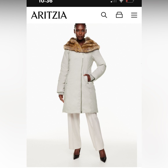 Aritzia Babaton st.Mortiz Parka - black - XS - never worn - Picture 5 of 5